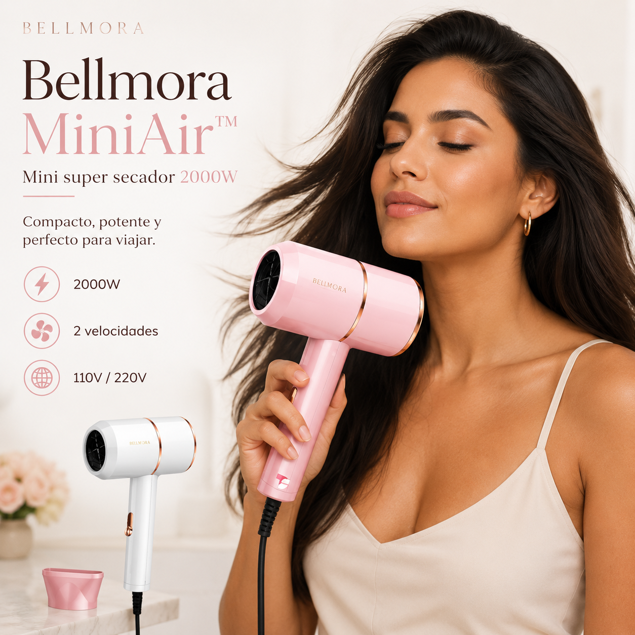 Bellmora MiniAir Mini Super Secador 2000W