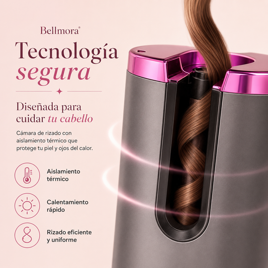 Bellmora AirCurl Rizador Automático Portátil
